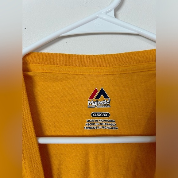 Kansas City Majestic Chiefs Football Tshirt - Picture 2 of 7